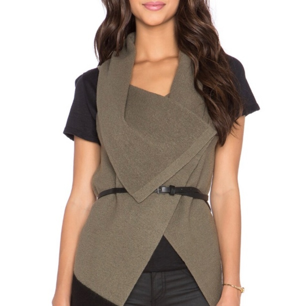 Joie Ligierie sweater vest army green